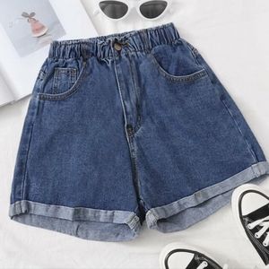 High Waisted Jean Shorts